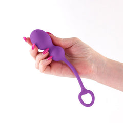 Techno - Bop - Purple USB Rechargeable Vibrating Kegel Exerciser with App Contol - KEGEL TOYS - Mr and Mrs D's