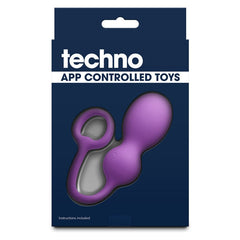 Techno - Bop - Purple USB Rechargeable Vibrating Kegel Exerciser with App Contol - KEGEL TOYS - Mr and Mrs D's