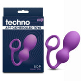 Techno - Bop - Purple USB Rechargeable Vibrating Kegel Exerciser with App Contol - KEGEL TOYS - Mr and Mrs D's