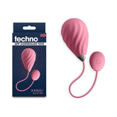 Techno - Kandi - Pink USB Rechargeable Vibrating Egg with App Control - Mr and Mrs D's