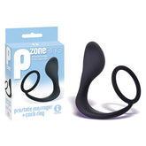 The 9's P - Zone Cock Ring Prostate Massager - Mr and Mrs D's