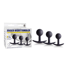 Under Night Tumbler Butt Plug Set - Mr and Mrs D's