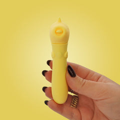 Unihorn - USB Bullet - Bean Blossom - Yellow USB Rechargeable Vibrating Bullet - Mr and Mrs D's