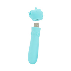 Unihorn - USB Bullet - Mount'n Peak - Teal USB Rechargeable Vibrating Bullet - Mr and Mrs D's