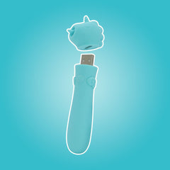 Unihorn - USB Bullet - Mount'n Peak - Teal USB Rechargeable Vibrating Bullet - Mr and Mrs D's