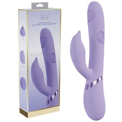 VIVE Pallina - Purple - Purple 25 cm USB Rechargeable Tapping Rabbit Vibrator - Mr and Mrs D's