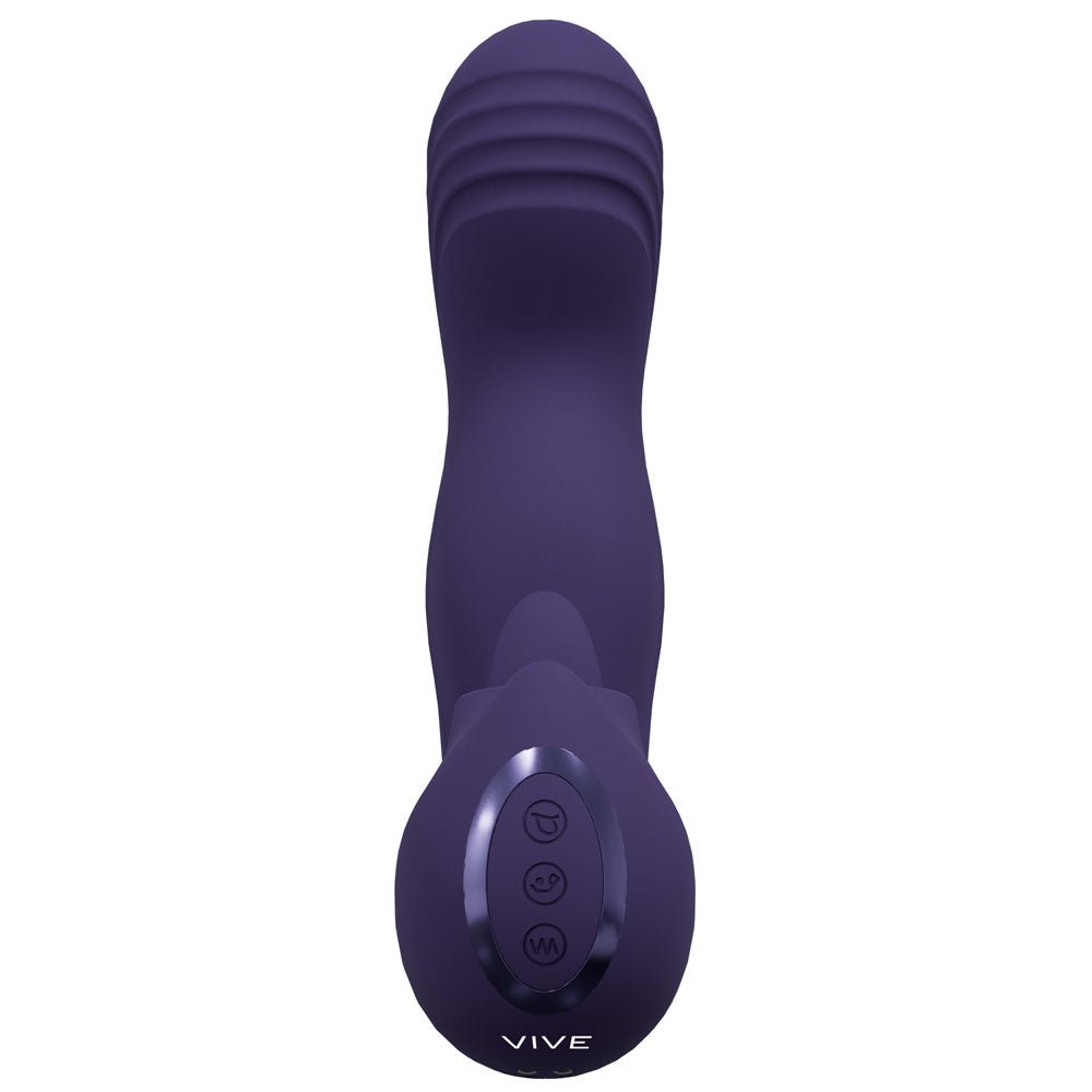 VIVE Yumi Triple Action G - Spot Vibrator - Purple LP - VIBRATORS - Mr and Mrs D's
