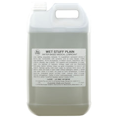 Wet Stuff Plain Water Based Lubricant with Vitamin E - 5 kg Bottle - Mr and Mrs D's