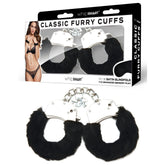 WhipSmart Classic Furry Cuffs - Black - Mr and Mrs D's