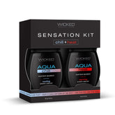 Wicked Sensation Kit - Warming & Cooling Water Based Lubricants - 2 Pack of 120 ml Bottles - LOTIONS & LUBES - Mr and Mrs D's