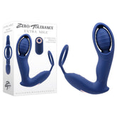 Zero Tolerance EXTRA MILE - Blue USB Rechargeable Vibrating Prostate Massager - ANAL TOYS - Mr and Mrs D's