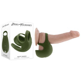 Zero Tolerance NUTTY BUDDY - Olive Green USB Rechargeable Vibrating Cock & Balls Ring - Mr and Mrs D's