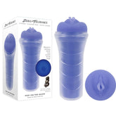 Zero Tolerance POP ON THE GLOW - Glow in Dark Purple Vagina Stroker Masturbator - Mr and Mrs D's