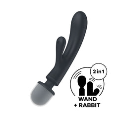 Satisfyer Triple Lover Rabbit Vibrator and Wand