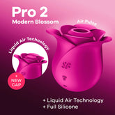 Satisfyer Pro 2 Modern Blossom Air-pulse Vibrator