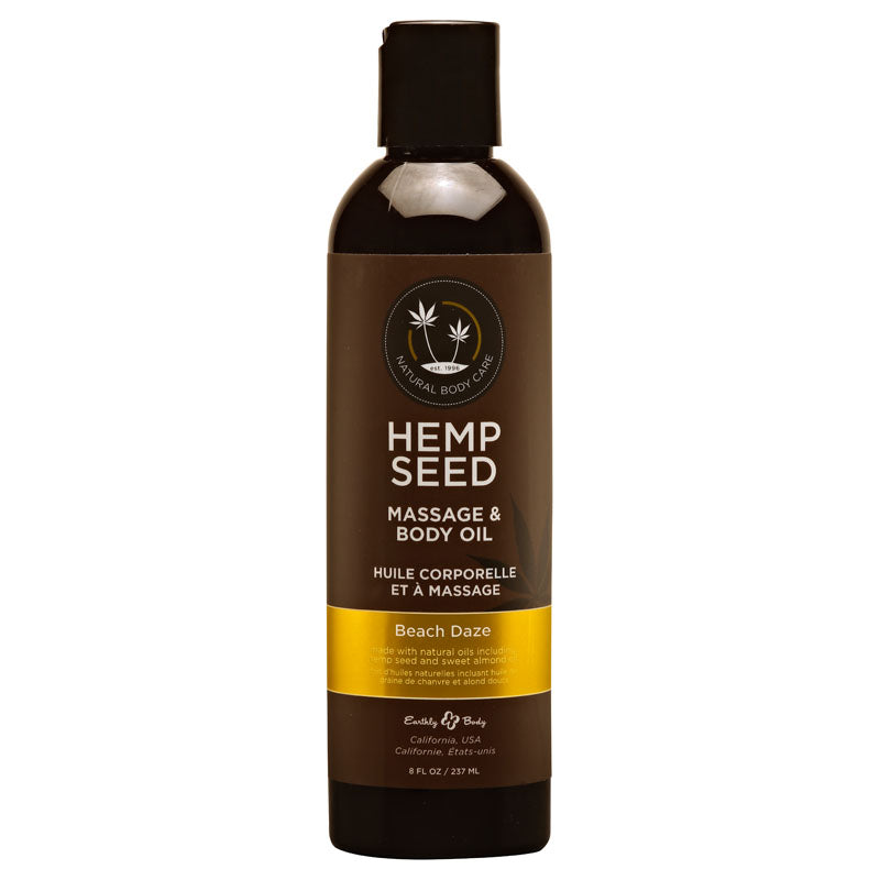 Hemp Seed Massage & Body Oil Beach Daze 237ml