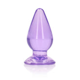 REALROCK 9 cm Anal Butt Plug - Purple