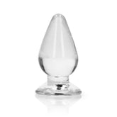 REALROCK 9 cm Anal Butt Plug - Clear
