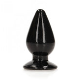 REALROCK 11.5 cm Anal Butt Plug - Black