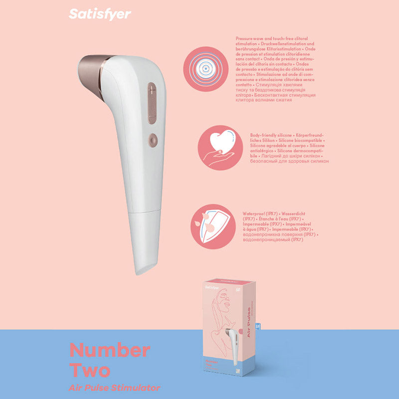 Satisfyer Number 2 Air-Pulse Vibrator