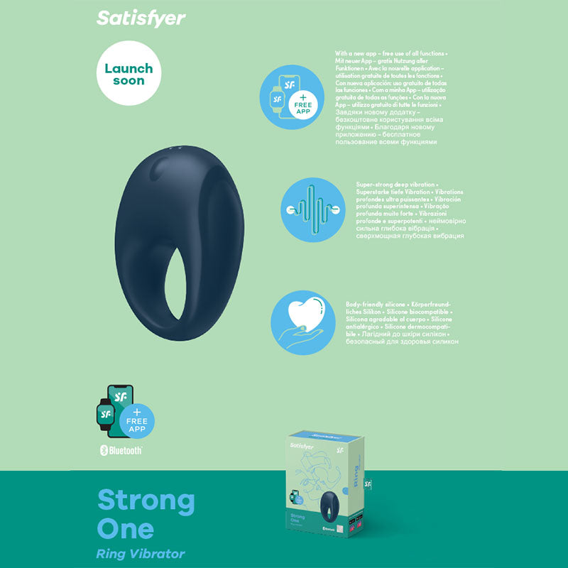 Satisfyer Strong One Vibrating Cock Ring