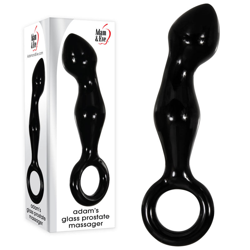 Adam & Eve ADAMS GLASS PROSTATE MASSAGER - Mr and Mrs D's