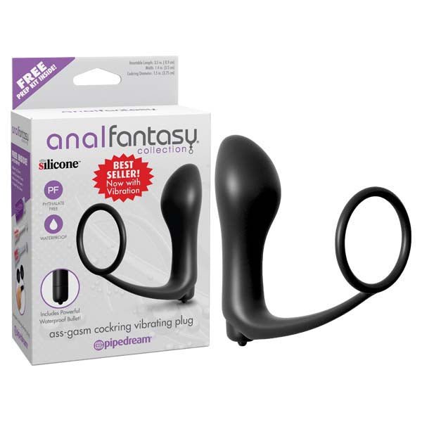 Anal Fantasy Collection Ass - gasm Cock Ring Butt Plug - Mr and Mrs D's