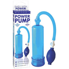 Beginner's Power Pump - Blue Penis Pump - Mr and Mrs D's
