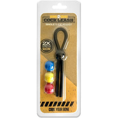 Boneyard Cock Leash Single Cock Ring - Mr and Mrs D's