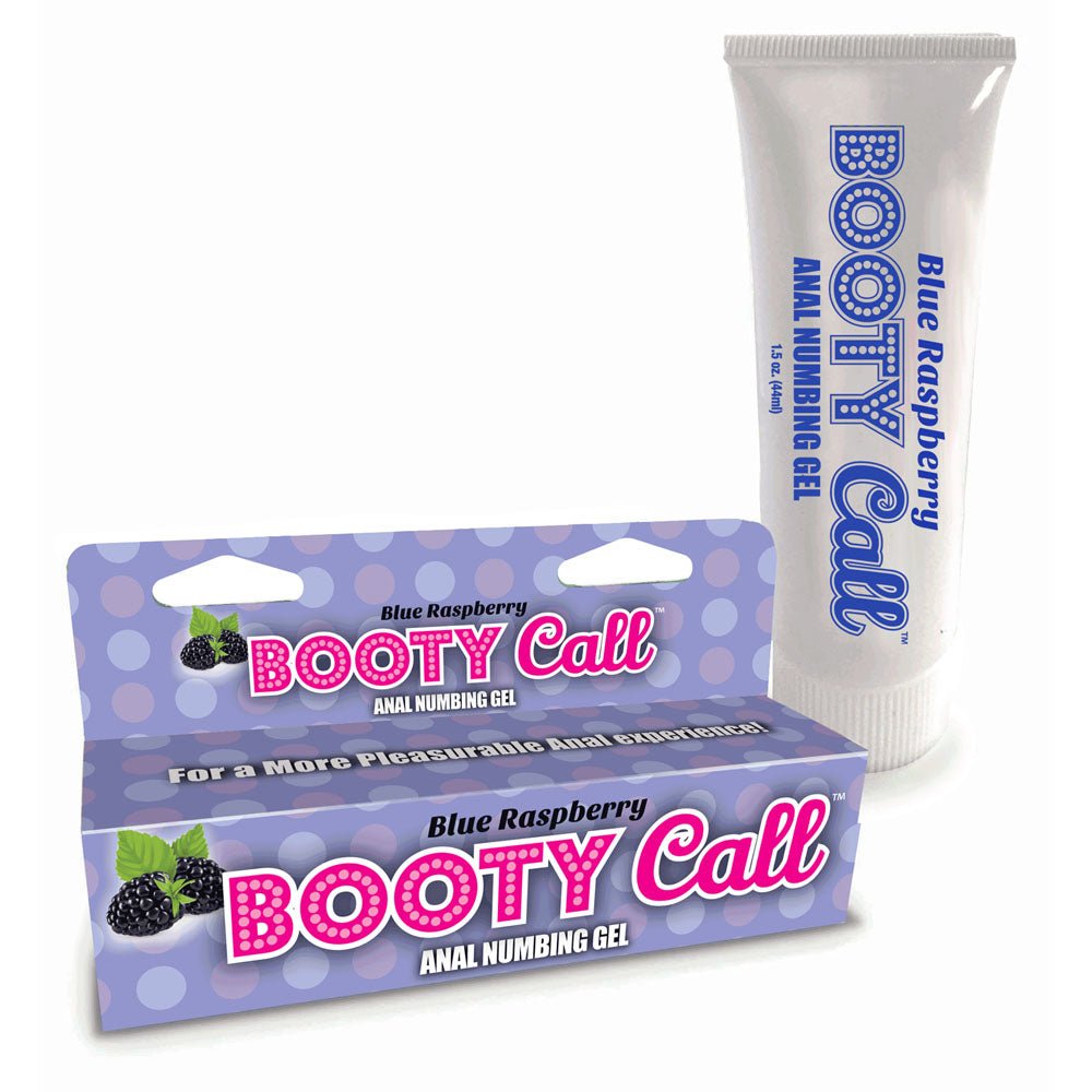 Booty Call Anal Numbing Gel - Blue Raspberry - Mr and Mrs D's