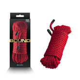 Bound Rope - Red - Red Bondage Rope - 7.6 metre length - Mr and Mrs D's