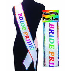 Bride Pride Sash - Hens Party Novelty - Mr and Mrs D's