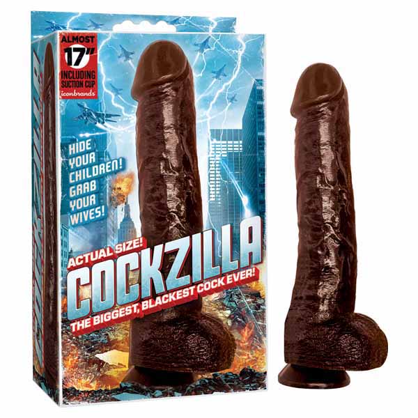 Cockzilla 17" Dildo - Mr and Mrs D's