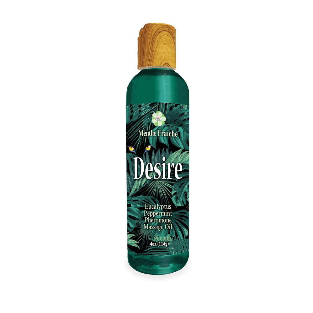 Desire Pheromone Massage Oil Eucalyptus & Peppermint - Mr and Mrs D's