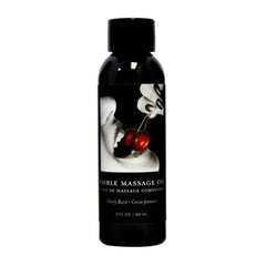Edible Cherry Massage Oil 60ml - Mr and Mrs D's