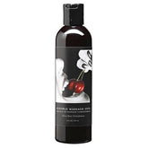 Edible Massage Oil - Cherry Burst Flavoured - 237 ml Bottle - Mr and Mrs D's