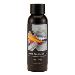 Edible Massage Oil - Mango Flavoured - 59 ml Bottle - Mr and Mrs D's