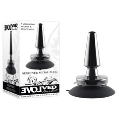 Evolved BEGINNER METAL VIBRATING BUTT PLUG - Mr and Mrs D's