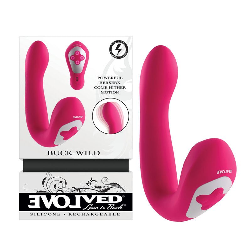 Evolved BUCK WILD Thumping Vibrator - Mr and Mrs D's