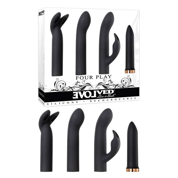 Evolved Four Play Vibrator Kit - Mr and Mrs D's