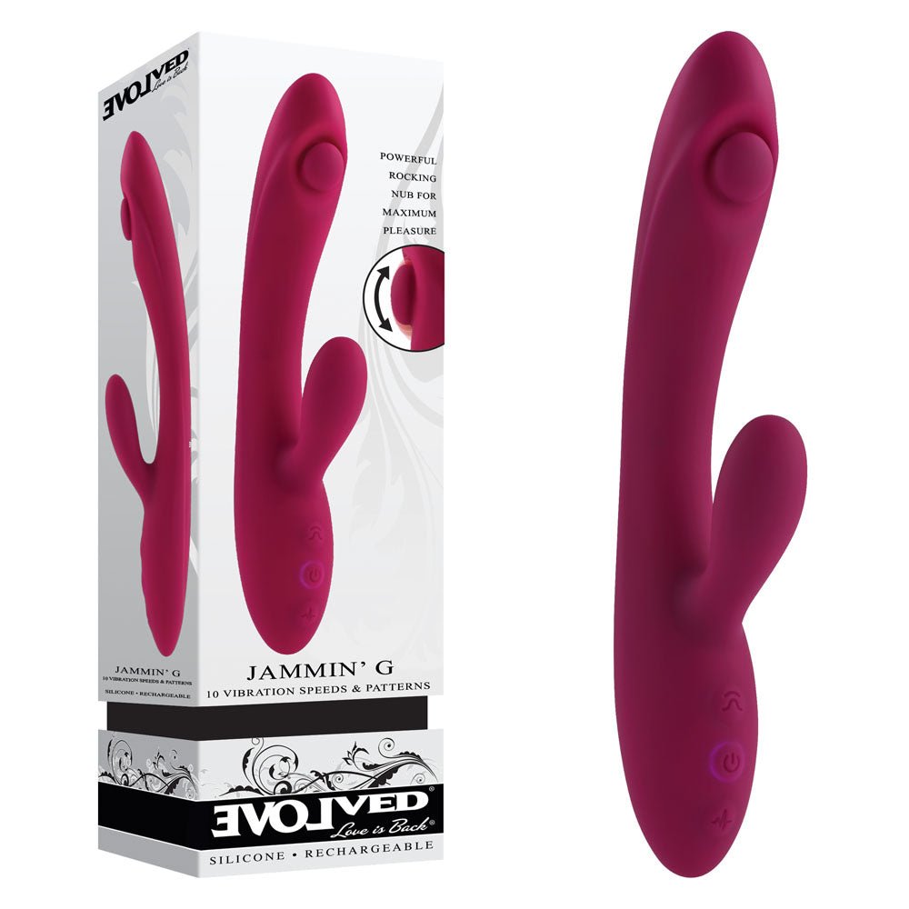 Evolved JAMMIN' G G - Spot Rabbit Vibrator - Mr and Mrs D's