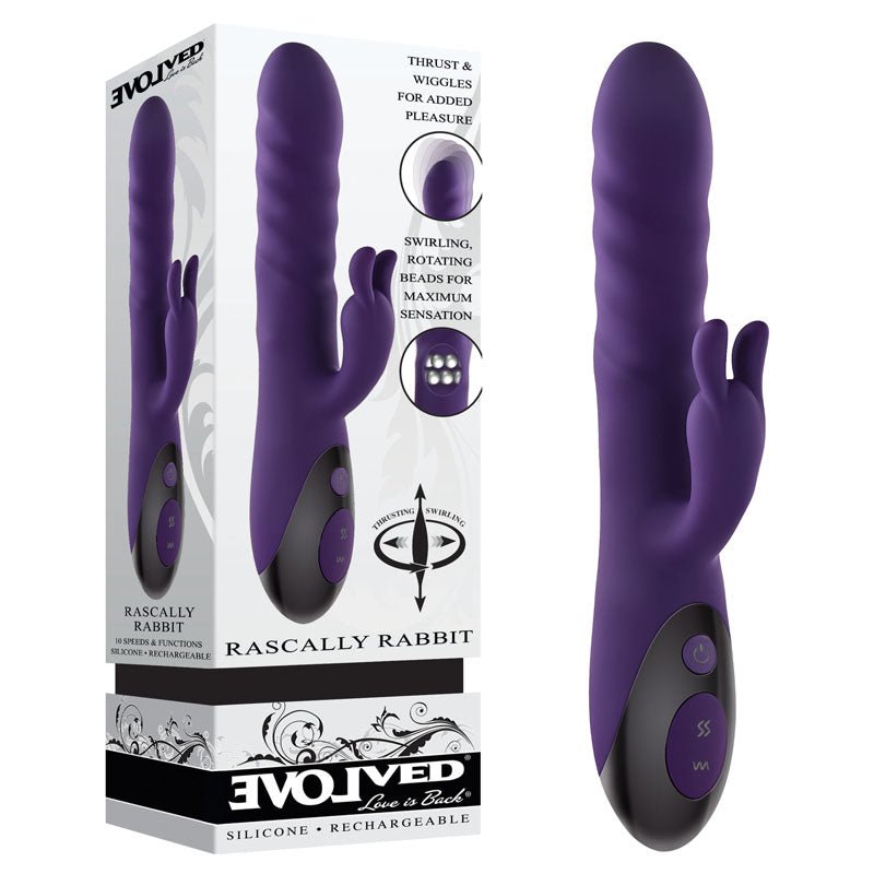 Evolved RASCALLY RABBIT VIBRATOR - Mr and Mrs D's