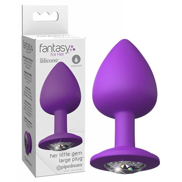 Fantasy For Her Little Gem Large Butt Plug - Mr and Mrs D's