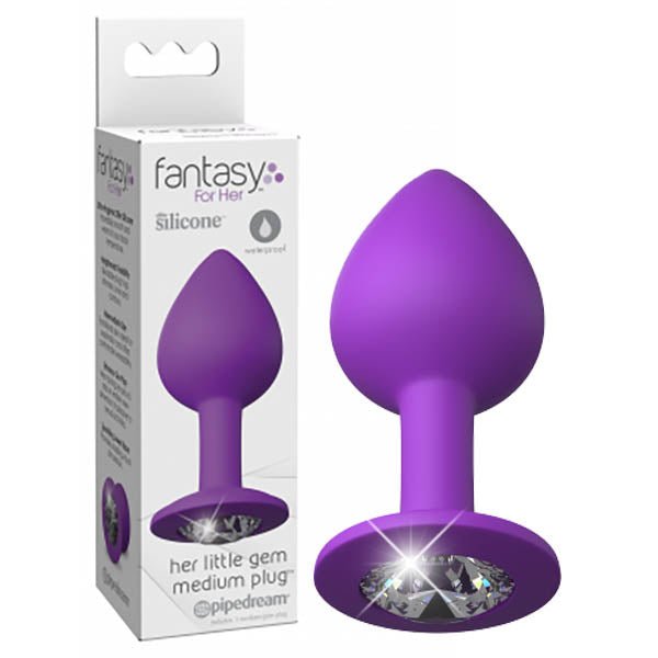 Fantasy For Her Little Gem Medium Butt Plug - Mr and Mrs D's