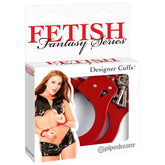 Fetish Fantasy Series Designer Cuffs Red - Mr and Mrs D's
