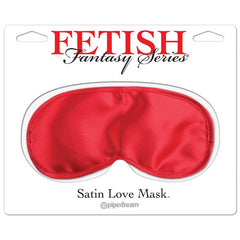 Fetish Fantasy Series Red Satin Love Mask - Mr and Mrs D's