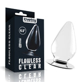 Flawless Clear Anal Butt Plug Plug 4.5'' - Mr and Mrs D's