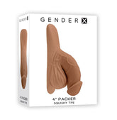 Gender X 4'' PACKER - Medium - Mr and Mrs D's