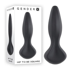 Gender X HIP TO BE SQUARE VIBRATING BUTT PLUG - Mr and Mrs D's