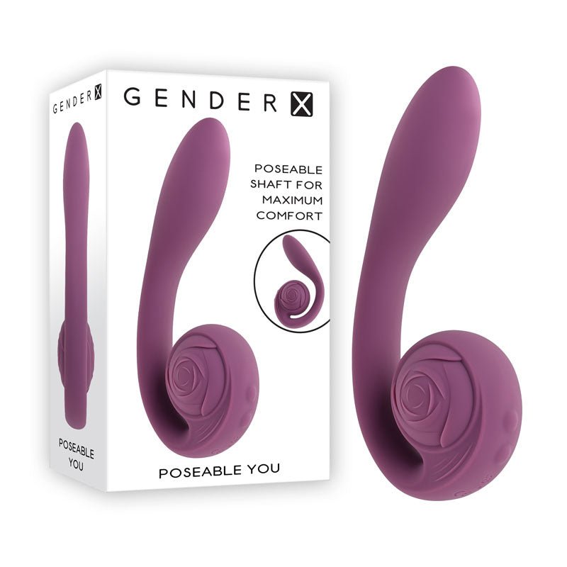 Gender X POSEABLE YOU Vibrator - Mr and Mrs D's